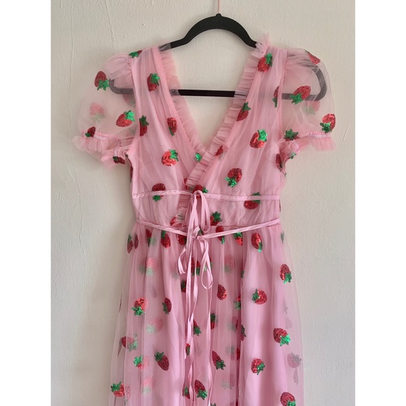 Dresses & Skirts - sequin strawberry dress